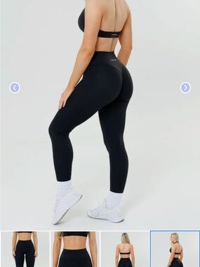 Paragon Fitwear Black High-Waist Sculpt Leggings